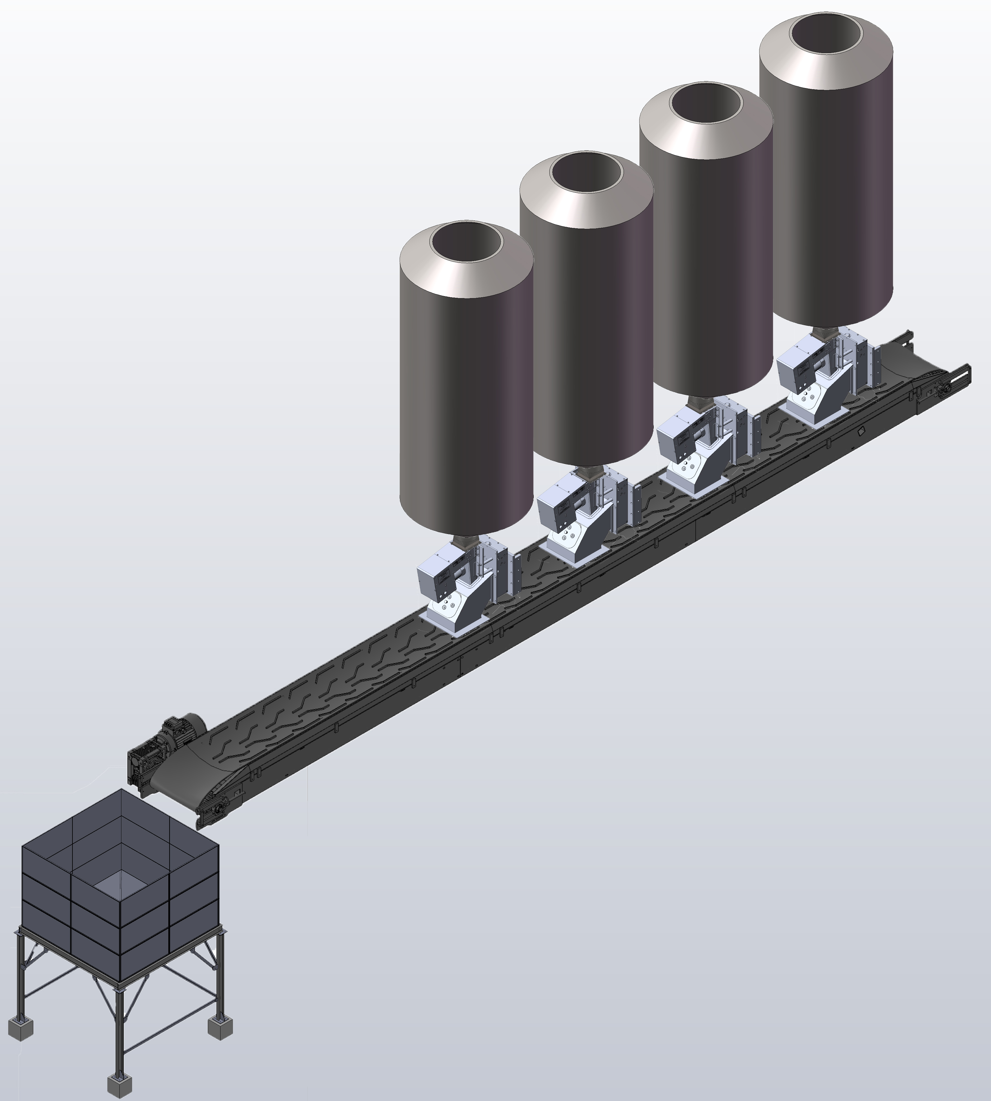 CentriFeeder Application for Shingle Manufacturing