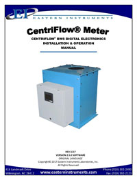 CentriFlow BWS Electronics Manual
