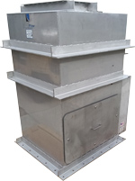 CentriFlow Gravimetric mass flow meter for measuring very high flow rates and densities of materials