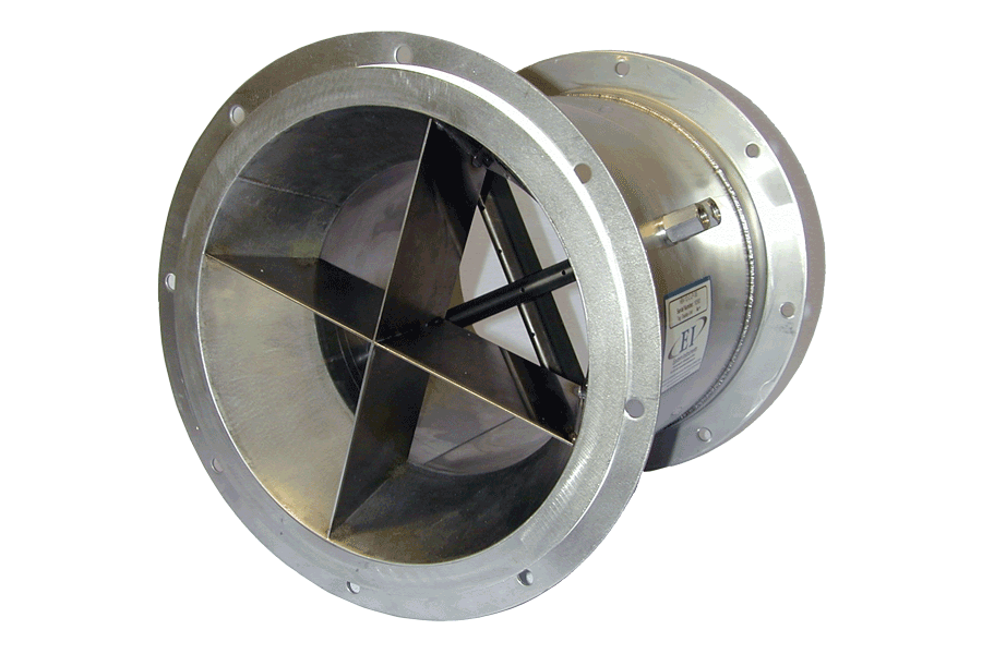 High Beta flow conditioner video: For the accurate measurement of air flow even if no straight duct runs are available