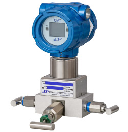 QVT Multivariable Smart Transmitter for measuring the velocity pressure or Differential Pressure across any flow element in order to measure the flow of air through a duct