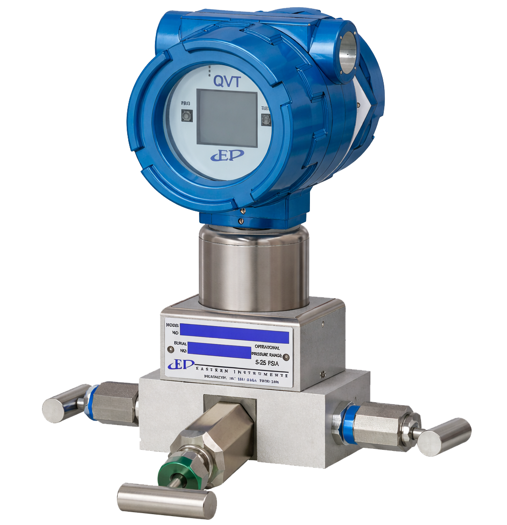 QVT Differential Pressure Transmitter with 4-20 mA Output of DP