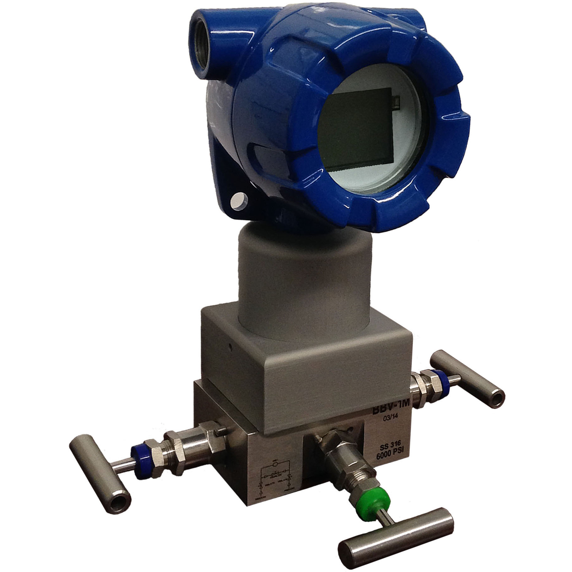 QVT High Performance Multivariable Smart Transmitter for measuring the velocity pressure or Differential Pressure across any flow element in order to measure the flow of air through a duct