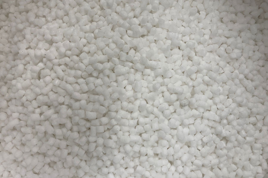 Watch as the CentriFlow Measures the flow of Rubber Pellets