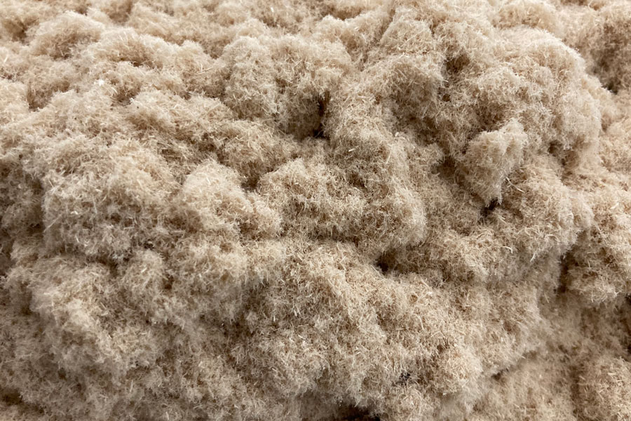 Watch as the CentriFlow Measures the flow of Wood Fiber